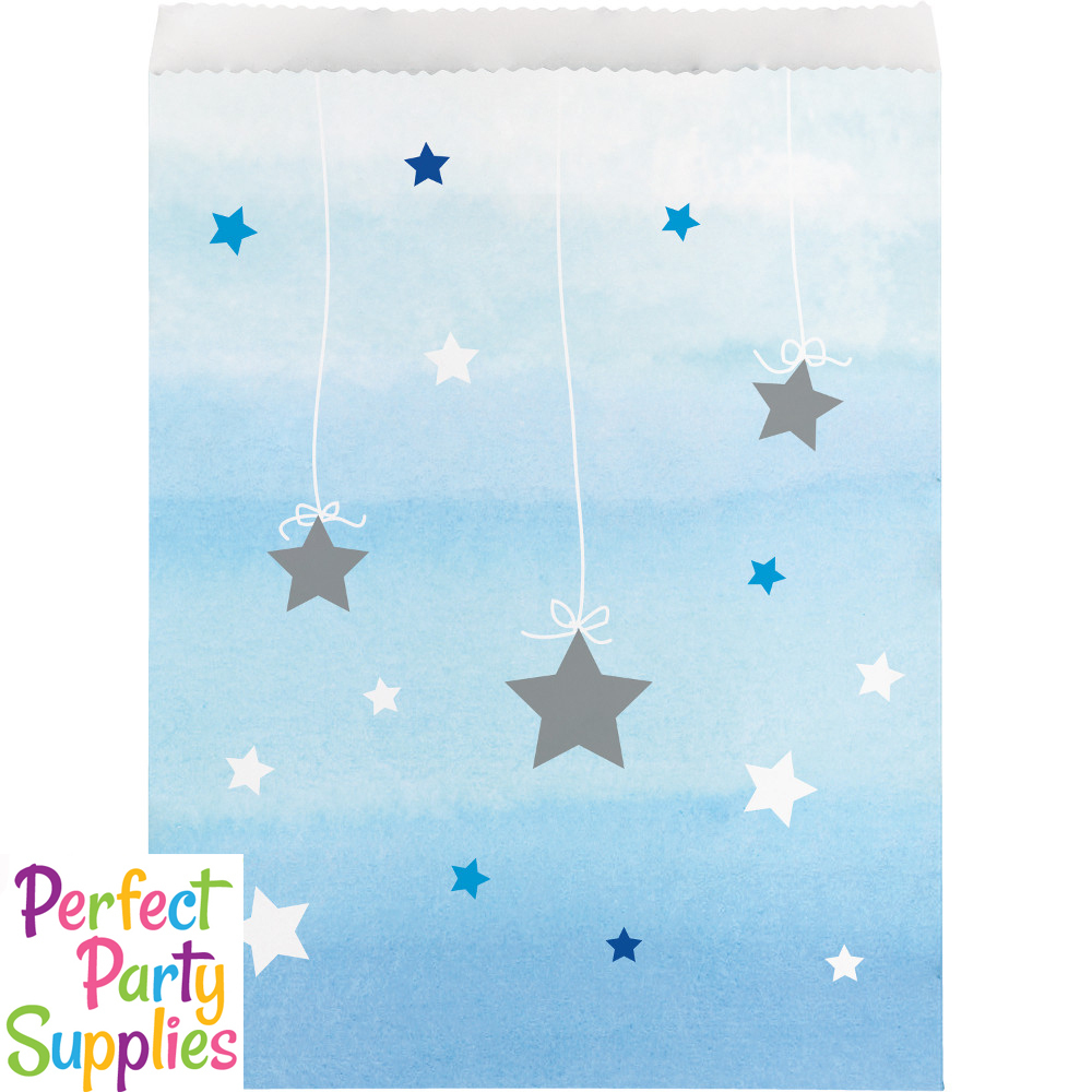 Baby Shower/ Birthday Boy Twinkle Little Star 16 Guest Deluxe Tableware ...