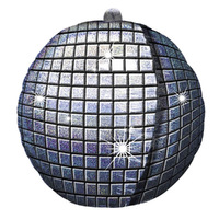 Disco Ball Holographic UltraShape Foil Balloon