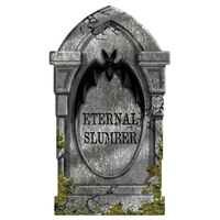 Halloween Eternal Slumber Styrofoam Tombstone