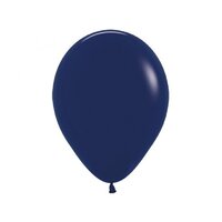 Fashion Navy Blue Latex Balloons 25 Pack