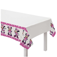 Minnie Mouse Forever Plastic Tablecover