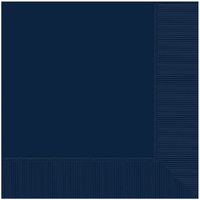 Navy Blue Lunch Napkin 50 Pack