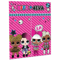 LOL Surprise Dolls Together 4EVA Scene Setter Wall Decorating Kit