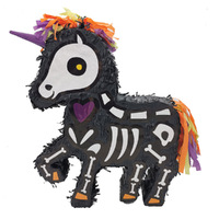 Halloween Day at the Dead Unicorn 2D Shape Pinata