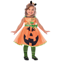 Halloween Costume Cute Pumpkin Girls 2-3 Years