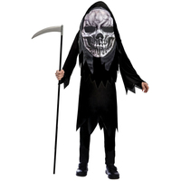 Grim Reaper 6-8 Years Halloween Costume 