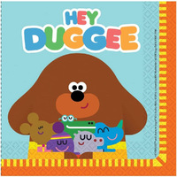 Hey Duggee Lunch Napkins 16 Pack