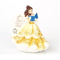 Disney Princess Belle Beauty And The Beast Flat Back Collectable Statue