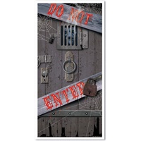 Halloween Spooky "DO NOT ENTER" Door Cover- discontinued