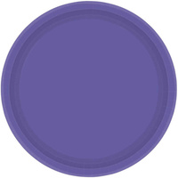 Solid Coloured Lunch Plates [Size or Type: New Purple lunch plates]