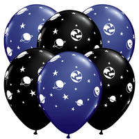 Space Fun Bouquet Balloons x 6