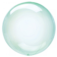 Crystal Clearz Green Balloon