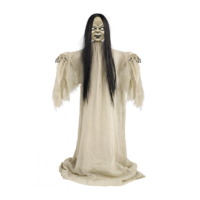 Halloween Standing Creepy Girl Prop Decoration 