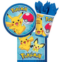 Pokemon Pikachu 8 Guest Tableware Party Pack