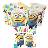 Despicable Me Minions 16 Guest Tableware Party Pack