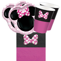 Disney Minnie Mouse Forever 16 Guest Tableware Pack