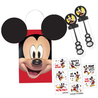 Mickey Mouse 8 Guest Kraft Loot Bag Party Pack