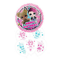 LOL Surprise Dolls Happy Birthday Together 4EVA Balloon Party Pack