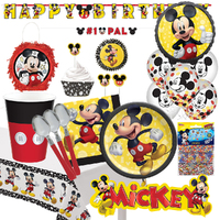 Disney Mickey Mouse 8 Guest Happy Birthday Deluxe Pack Pack