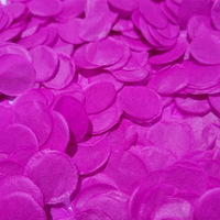 Petunia Pink Tissue Paper Confetti Pieces 2cm Approx 10g