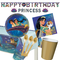 Disney Aladdin & Jasmine 8 Guest Birthday Party Pack