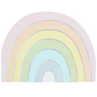 Pastel Rainbow Napkins 16 Pack