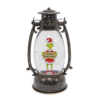 Christmas Grinch Merry Grinchmas Brass Lantern Collectable Decoration