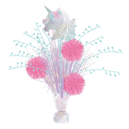 Enchanted Unicorn Centrepiece Spray Table Decoration