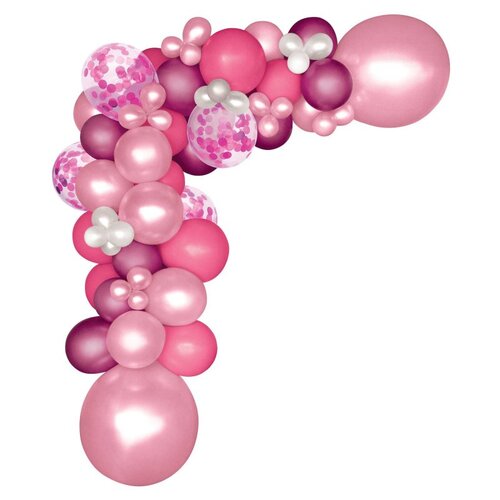 Pink Balloon DIY Garland Kit with 70 Assorted Balloons