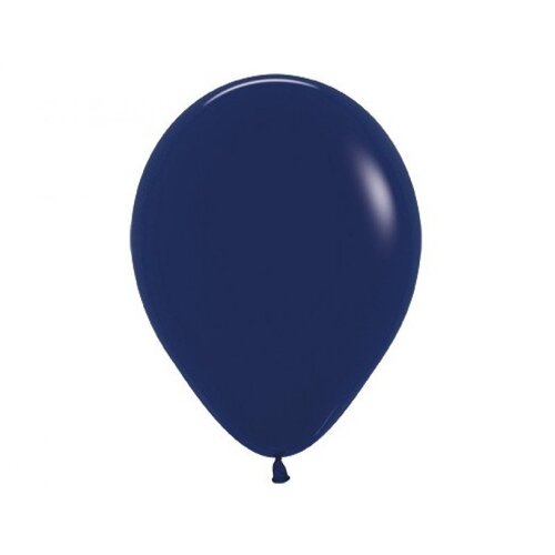 Fashion Navy Blue Latex Balloons 25 Pack