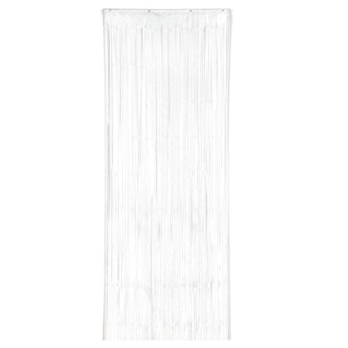 White Plastic Door Curtain