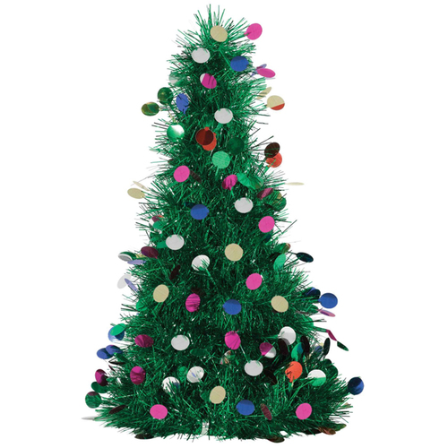 Christmas Tinsel Tree Large Decoration 