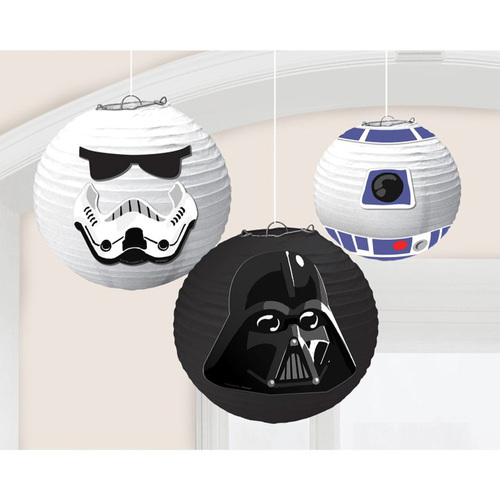 Star Wars Galaxy Paper Lanterns 3 Pack