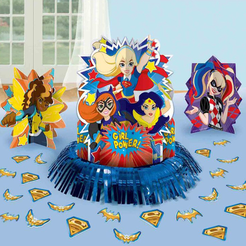 DC Superhero Girls Table Centrepiece Decorations Kit