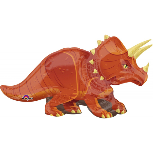 Dinosaur Triceratops SuperShape Foil Balloon