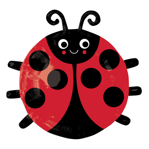 Ladybug Junior Shape Foil Balloon 