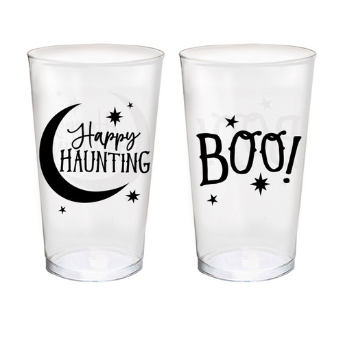 Halloween Classic Black & White Tumblers 10 Pack