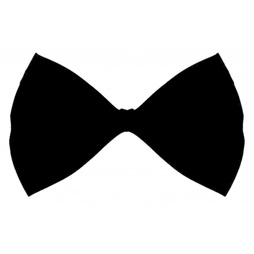 Hollywood Black Bowtie x1