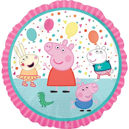 Peppa Pig Standard Round Foil Balloon