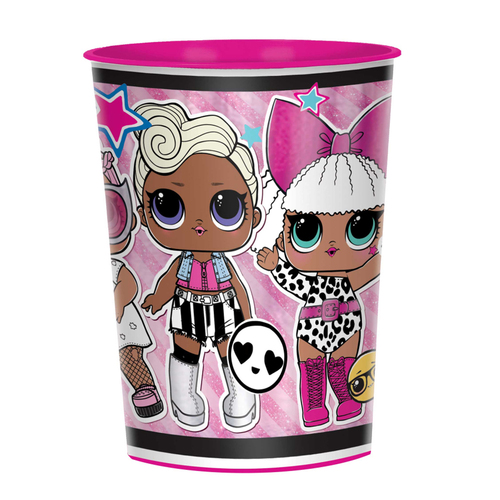 LOL Surprise Dolls Together 4EVA! Metallic Plastic Favour Cup x1 