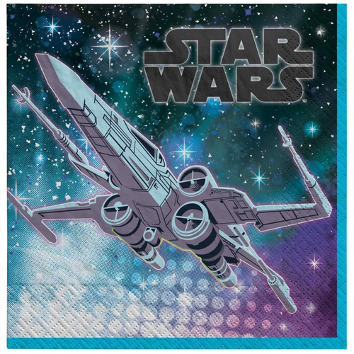 Star Wars Galaxy Lunch Napkins 16 Pack