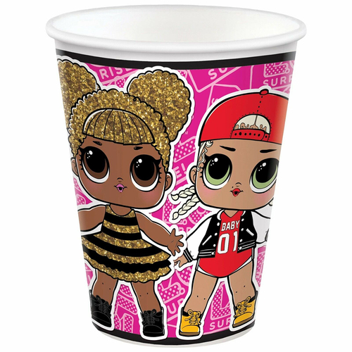 LOL Together 4EVA Surprise Dolls Paper Cups 8 Pack