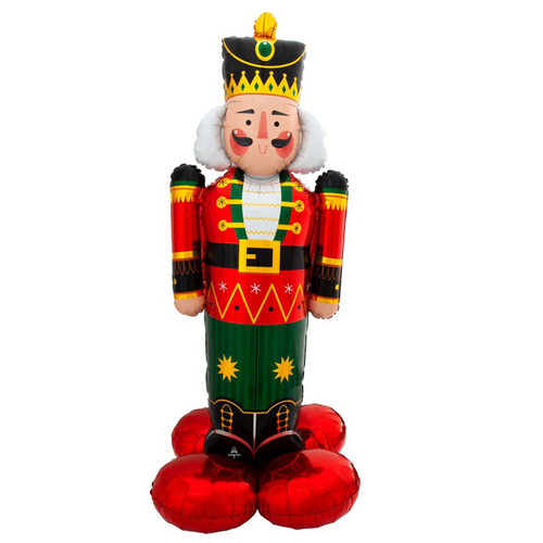 Christmas Nutcracker Air Fill AirLoonz Foil Balloon