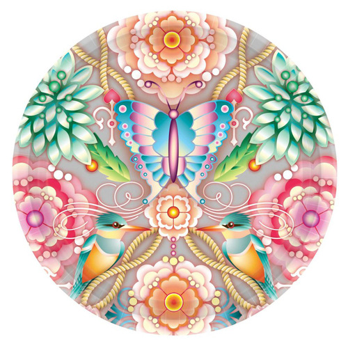 Catalina Melamine Dinner Plates 4 Pack