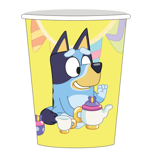 Bluey Tea Party Paper Cups 8 Pack