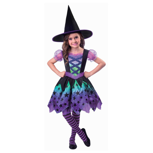 Halloween Spell Casting Witch Costume Girls 2-3 Years 