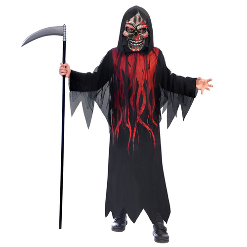 Dark Shadow Reaper 10-12 Years Halloween Costume 