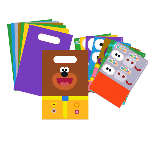 Hey Duggee Customisable Paper Loot Bags 8 Pack