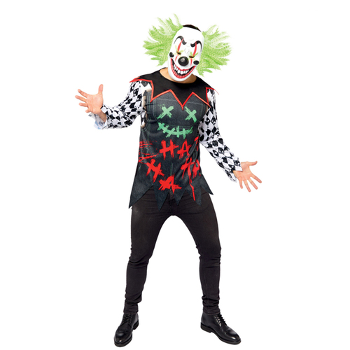 Haha Clown Set Men's Adult Small Halloween Costume 