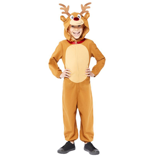 Christmas Reindeer Costume Jumpsuit 3-4 Years